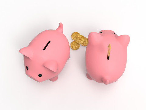 Piggy Bank Modello 3D