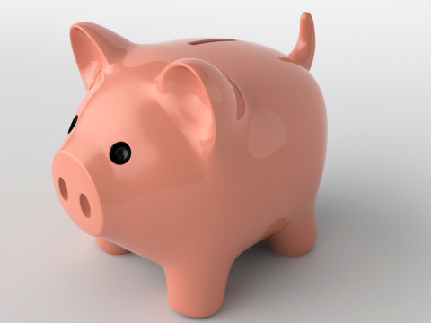 Piggy Bank Modello 3D