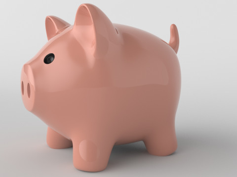 Piggy Bank Modello 3D