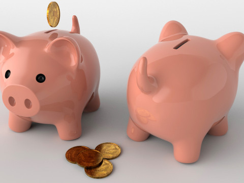 Piggy Bank Modello 3D