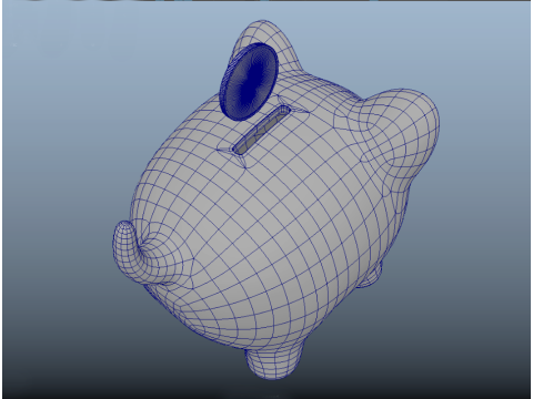 Piggy Bank Modello 3D