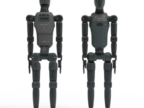 Людиноподібний робот Android 3D Модель
