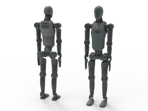 Humanoid Robot Android 3D 模型