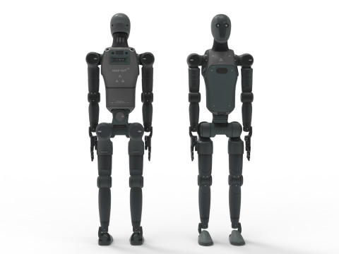Humanoid Robot Android 3D 模型