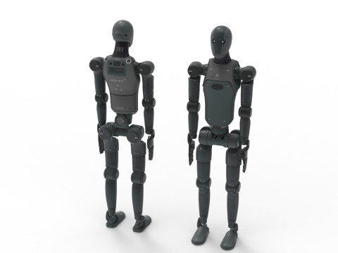 Humanoid Robot Android 3D 模型