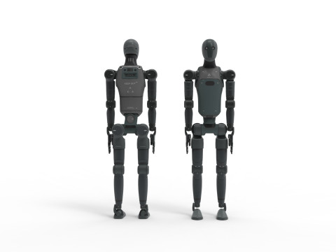 Humanoid Robot Android 3D 模型
