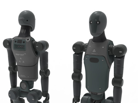Humanoid Robot Android 3D 模型