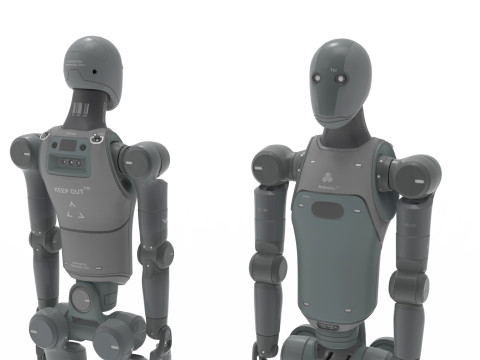 Humanoid Robot Android 3D 模型