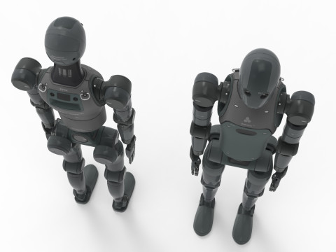 Humanoid Robot Android 3D 模型