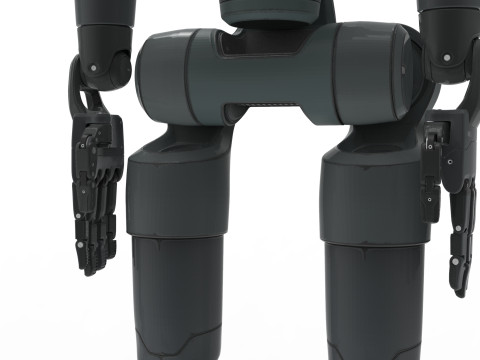 Humanoid Robot Android 3D 模型