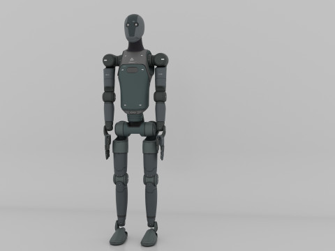 Humanoid Robot Android 3D 模型