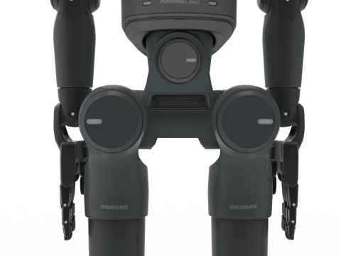 Humanoid Robot Android 3D 模型