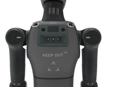 Humanoid Robot Android 3D 模型