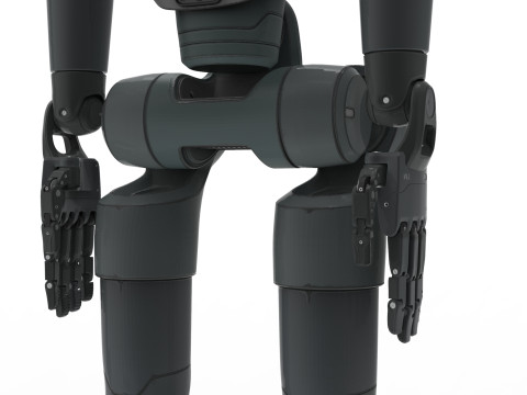 Humanoid Robot Android 3D 模型