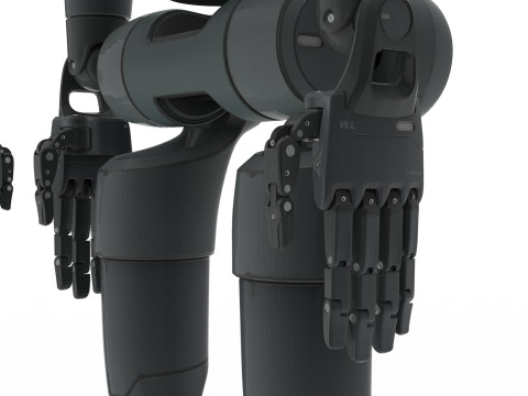 Humanoid Robot Android 3D 模型
