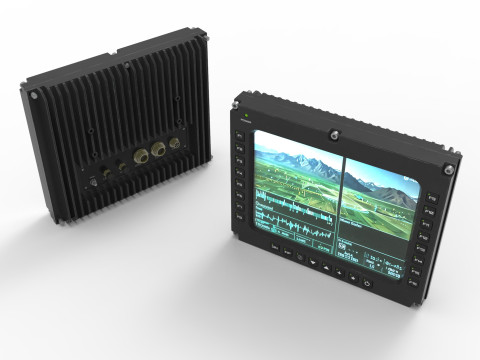 Military Rugged Display Modèle 3D