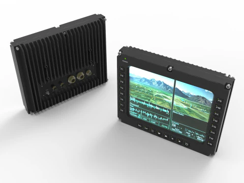 Military Rugged Display 3D Model