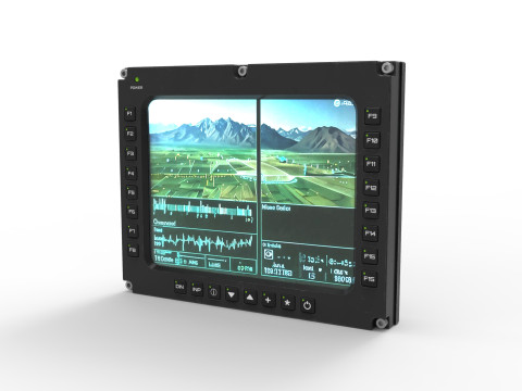 Military Rugged Display Modèle 3D