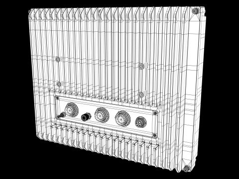 Military Rugged Display Modèle 3D