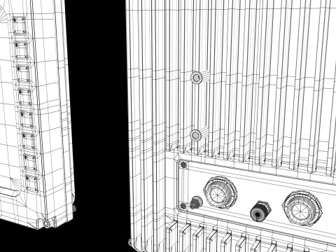 Military Rugged Display 3D Model