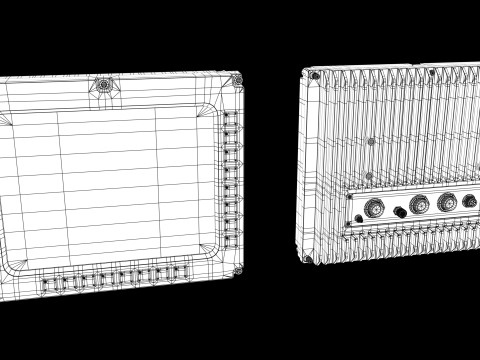 Military Rugged Display Modèle 3D