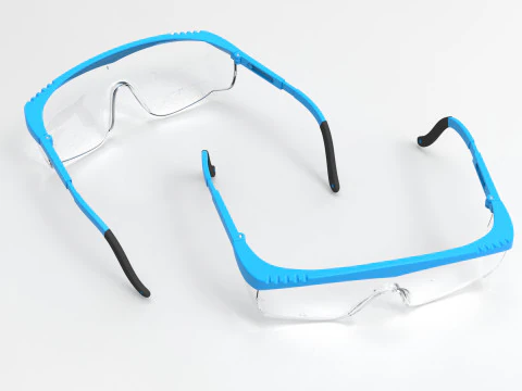 Safety Protective Glasses 3D Model