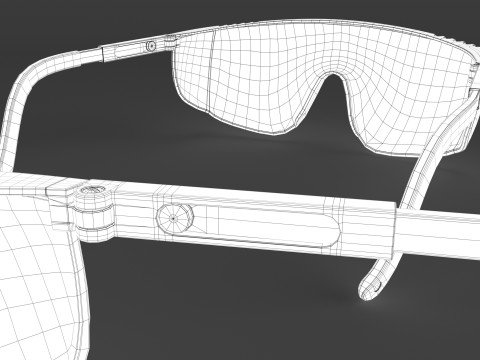 Safety Protective Glasses 3D Model