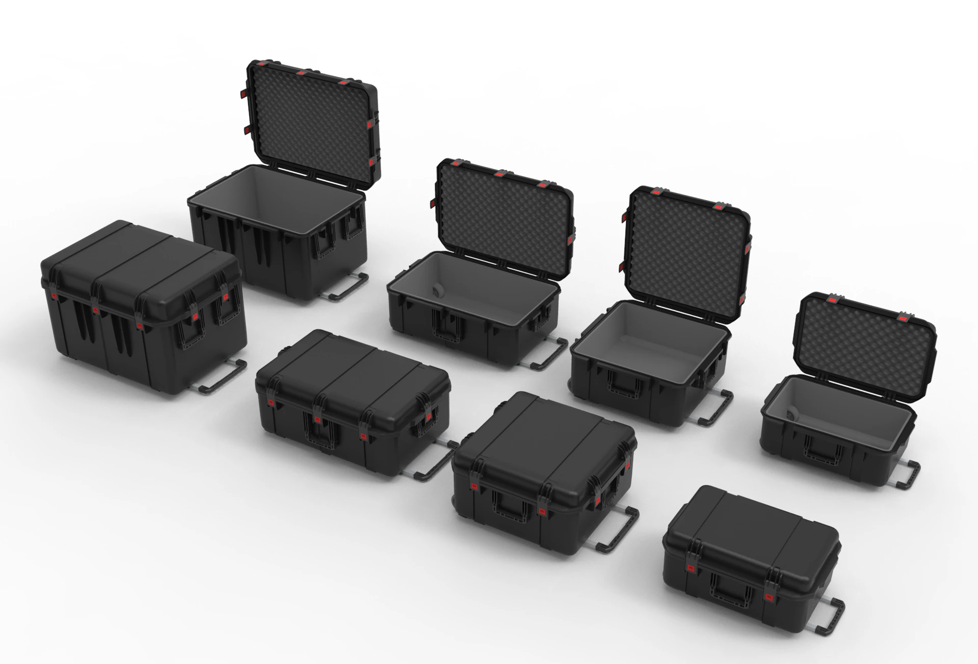 Military Case 3D Model .c4d .max .obj .3ds .fbx .stl .blend 