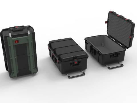 Military Case 3D Model