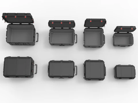 Military Case 3D Model