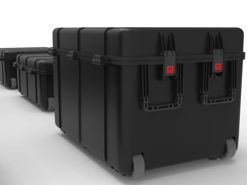 Military Case 3D Model