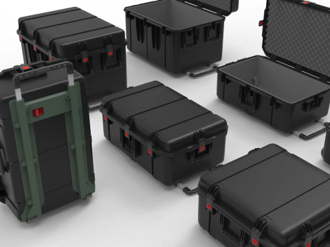 Military Case 3D Model