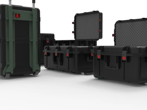Military Case 3D Model