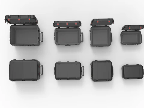 Military Case 3D Model