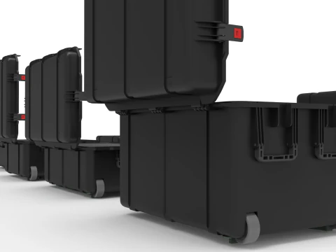 Military Case 3D Model