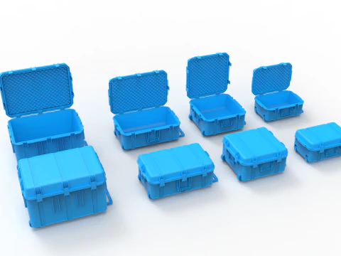 Military Case 3D Model