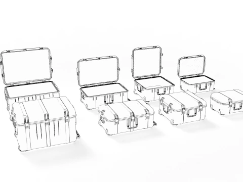 Military Case 3D Model