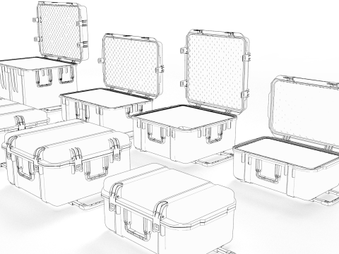 Military Case Modèle 3D