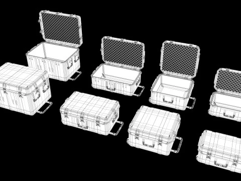 Military Case 3D Model
