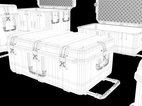 Military Case 3D Model