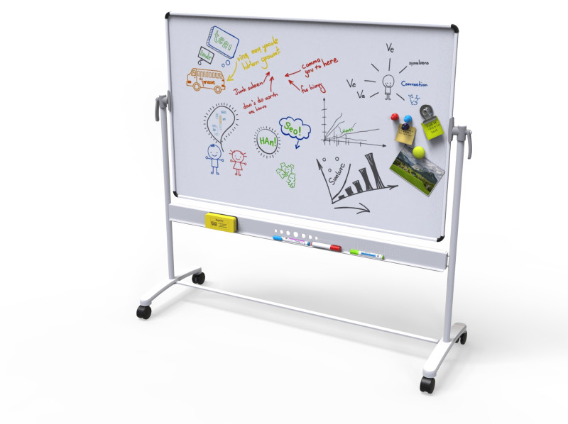 White Board Model 3D .c4d .max .obj .3ds .fbx .stl .blend 