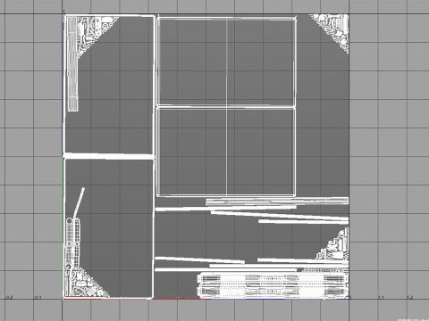 White Board Model 3D