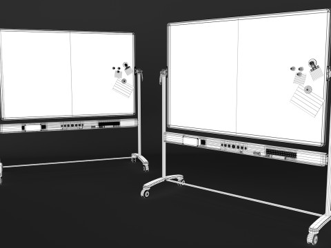White Board Model 3D