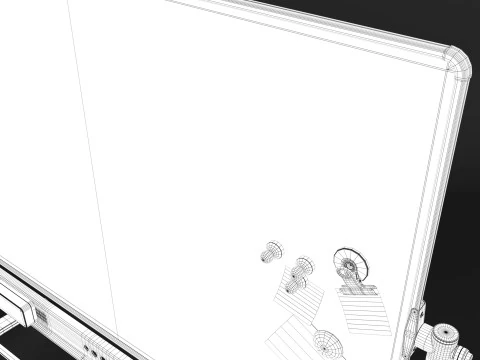 White Board 3D Model