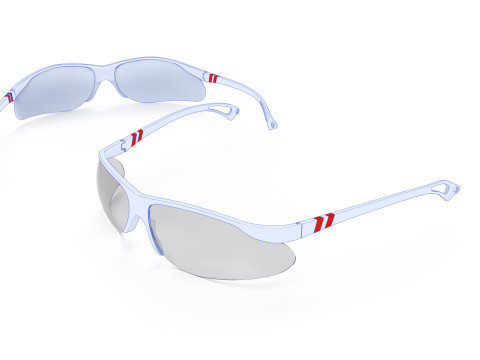 Safety Protective Sun Glasses 3D Model