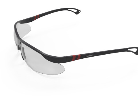 Safety Protective Sun Glasses 3D Model