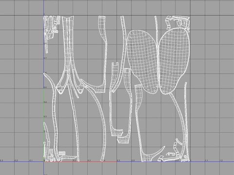 Safety Protective Sun Glasses 3D Model