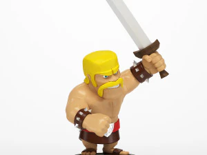 barbar clash of clans 3D Model