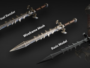 sword 3D Model
