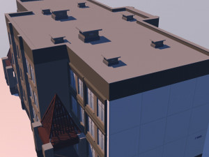 shopping center Modello 3D